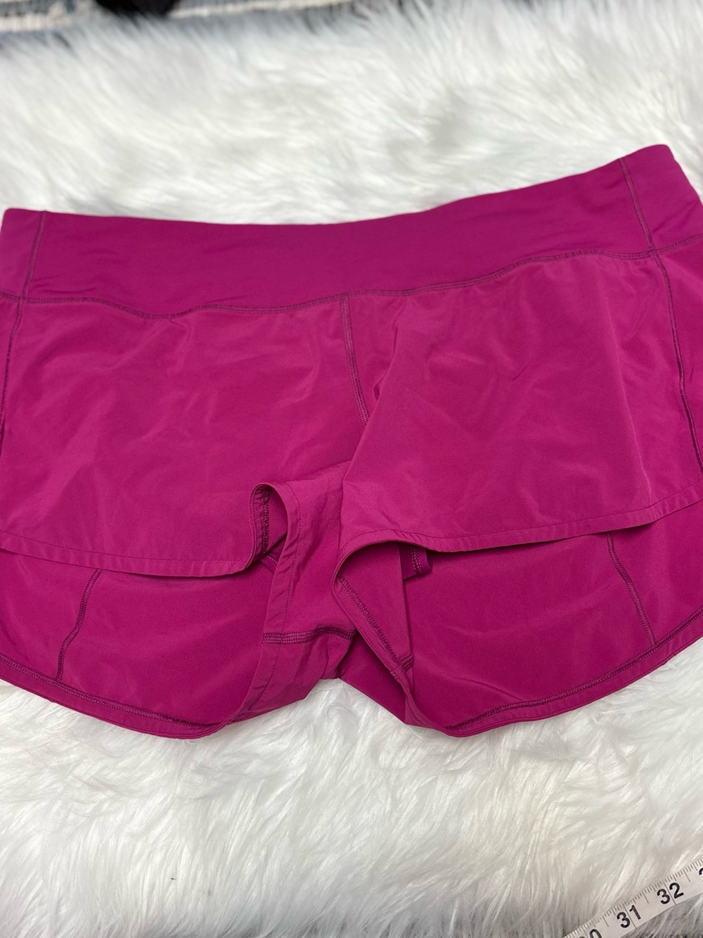 lululemon athletica Women's Magenta Athletic Shorts .These are 2.5 length
